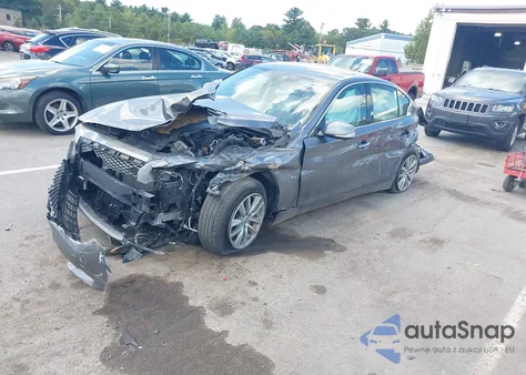 2015 Infiniti Q50 Premium z USA, uszkodzony, nr VIN JN1BV7AR7FM399672